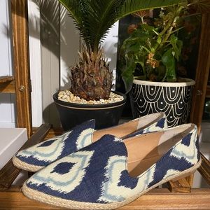 Seychelles Ikat Canvas Espadrille Flats (8)
